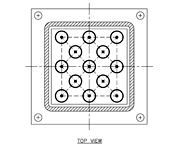 Slide Plate – Bronzphite Top View