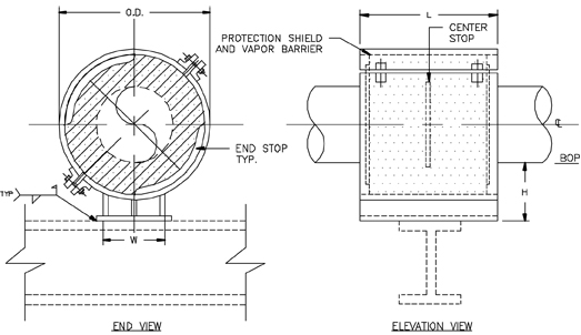 CS-2030 Anchor Type Cold Shoe (Double-T Base, Welded)