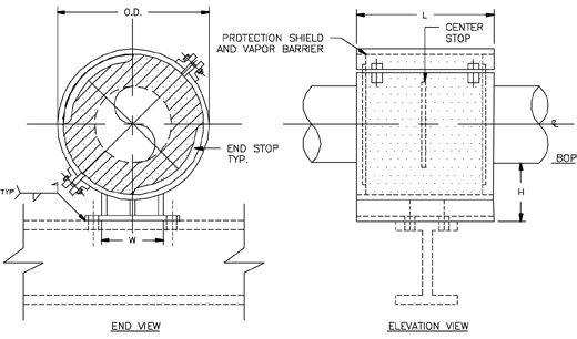 CS-2032 Anchor Type Cold Shoe (Double-T Base, Bolted)