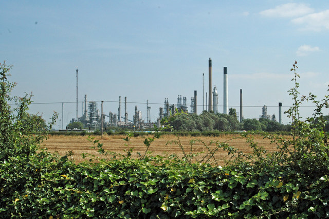 Humber refinery looking south from nicholson road