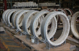 Large diameter hot shoes from Pipe Shields