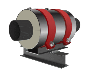 Insulated pipe support from Pipe Shields and Piping Technology and Products